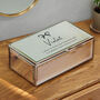 Personalised Bow Mirrored Jewellery Box Gift For Her, thumbnail 5 of 6