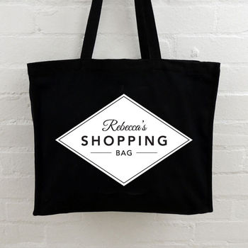 Personalised Tote Bags, Shopping Design, 3 of 3