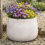 Kalo White Striped Planter Collection, thumbnail 4 of 5