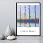 Claude Monet Gallery Exhibition Giclee Print, thumbnail 2 of 2