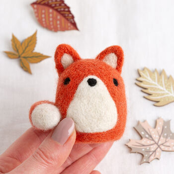 My Pocket Fox Needle Felting Kit, 2 of 6