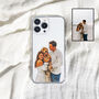 Custom Watercolour Portrait Phone Case, thumbnail 6 of 7