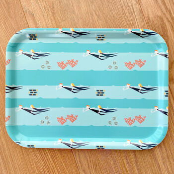 Sea Swimmers Small Wooden Tray, 3 of 6