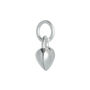 Love Heart Solid Silver Charm, thumbnail 7 of 9