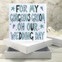 Personalised Groom Wedding Book Card, thumbnail 1 of 6