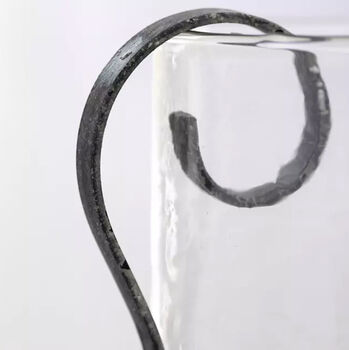 Antique Finish Hanging Tea Light Holder, 2 of 3