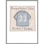 Personalised Football Shirt Father's Day Card, thumbnail 7 of 9