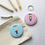 Back To School Badge Or Keyring, thumbnail 1 of 8