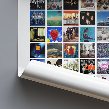 Britpop Music Personalised Gift: Greatest 90s Music Nostalgic Print, 7 of 8