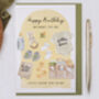 Yellow From Baby Bump Birthday Card For Mummy To Be, thumbnail 1 of 3