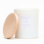 'Seven Woods' Vetiver, Moss, Bluebell Luxury Soy Candle, thumbnail 4 of 7