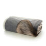 Wolf Printed Supersoft Throw With Faux Fur Backing 41021035, thumbnail 2 of 4