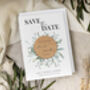 Wedding Save The Date Eucalyptus Cards Magnets, thumbnail 7 of 9