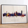 Southampton Skyline Cityscape Art Print, thumbnail 6 of 12