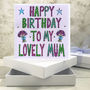 Personalised Mum Birthday Book Card, thumbnail 1 of 6