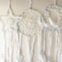 Moon Dream Catcher Gift For Girl's Room Deco For New Born Baby, thumbnail 2 of 5