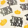 25 X Trick Or Treat Confetti, Pumpkin, Halloween Party Table Decor, thumbnail 4 of 5