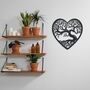 Wooden Heart Tree Of Life Symbolic Decor For Homes, thumbnail 4 of 12