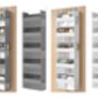 Five Tier Over Door Hanging Organiser, thumbnail 7 of 7
