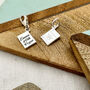 Personalised Travel Passport Silver Charm, thumbnail 4 of 9