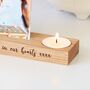 Personalised Memorial Candle Holder Vase Photo Frame, thumbnail 6 of 11