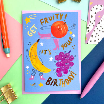 Get Fruity Birthday Card, 3 of 3