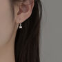 Sterling Silver Lilly Of The Valley Dangle Earrings, thumbnail 3 of 8