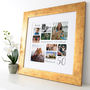Personalised 50th Birthday Square Photo Collage, thumbnail 3 of 11