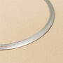 Sterling Silver Wide Triple Herringbone Bracelet, thumbnail 2 of 5