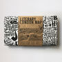 Literary London Map Tea Towel, thumbnail 2 of 12