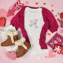 Funny Love Hearts 'Nope' Anti Valentine's T Shirt, thumbnail 6 of 7