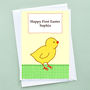 'Chick' Personalised Easter Card, thumbnail 1 of 4