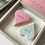 Yours And Mine Vanilla Valentine Letterbox Cookies, thumbnail 2 of 9