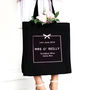 Personalised 'Mrs …' Wedding Tote Bag, thumbnail 1 of 3
