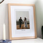 Custom Photo Cotton 2nd Anniversary Print, thumbnail 2 of 3