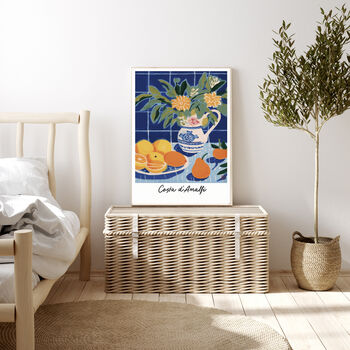 Costa D' Amalfi Still Life Art Print, 2 of 2