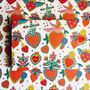 Heart Illustrated Wrapping Paper, thumbnail 1 of 4