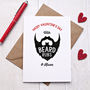 Valentine's Day Beard Rub Card, thumbnail 1 of 3