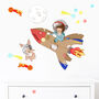 Space Adventure Wall Stickers, thumbnail 1 of 2
