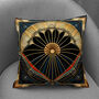 Deco Elegance In Red Design Two Art Deco Cushions, thumbnail 6 of 7