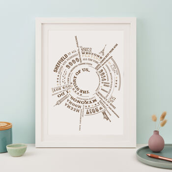 Personalised 'Story Of Us' Print, 6 of 12