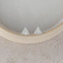 Sterling Silver Textured Triangle Studs, thumbnail 4 of 9
