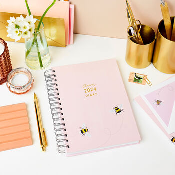 Personalised Bee 2024 Diary, 8 of 8