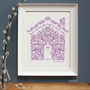 Personalised New Home Framed Print, thumbnail 2 of 10