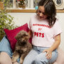 Outnumbered By Pets Womens T Shirt, thumbnail 1 of 7