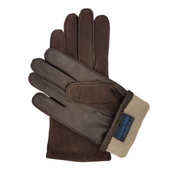 Marston. Men's Suede And Leather Glove, 7 of 9