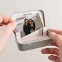 Leafy Anniversary Mini Photo Card Keepsake Tin, thumbnail 2 of 4