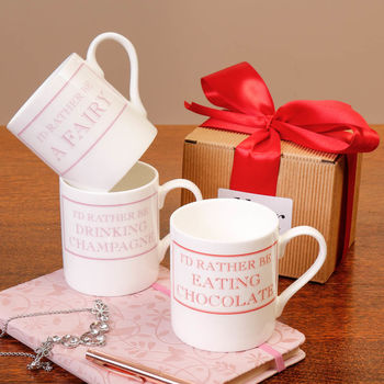 I'd Rather Be… Christmas Gift Mugs, 8 of 12