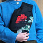 Red Rose Velvet Hot Water Bottle Valentine's Gift, thumbnail 1 of 3