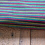 Nepali Cotton Scarf, Bold Stripes, Ethically Handmade, thumbnail 4 of 8